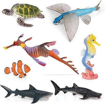 sea creature toy videos