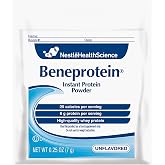 Beneprotein Instant Protein Powder, 0.25 Ounce Packs, Pack of 75 | Contains No Artificial Flavors or Sweeteners, 25 Calories, 6g Protein Per Serving, Unflavored, (Pack of 75)