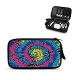 Sepetwhos Tie Dye Print Portable Travel Cable