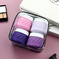 Gemice Travel Containers for Toiletries, Silicone