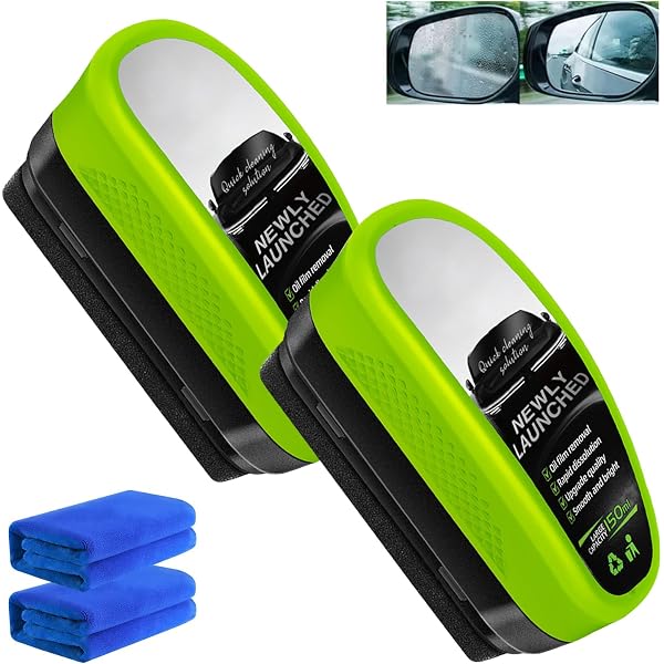 Nettoyant Pour Vitres De Voiture Clear Vision - 120 Ml, Brosse Incluse | Élimine Film Gras, Améliore Visibilité, Effet Anti-pluie