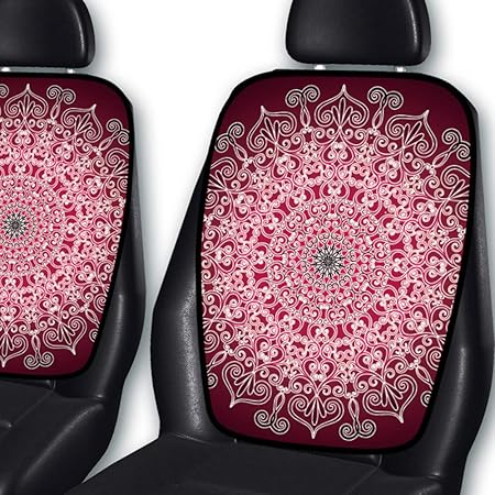 Amazon Co Jp 姫系 背もたれ部シートカバー 2枚セット車用 椅子カバー His04 ワイルドスピード系 インテリアドレスアップ 姫車 かわいい 車 バイク