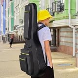 CAHAYA Jumbo Dreadnought Guitar Bag 42/43/44 Inch Black Yellow CY0284 view 7