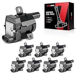 Torchbeam UF262 Set of 8 Ignition Coil Packs Fit