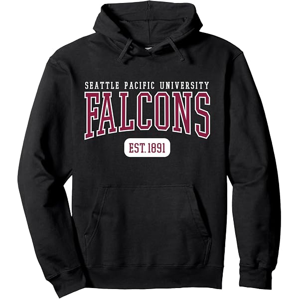 Seattle University Official Redhawks Adult Pull-Over Hoodie,Athletic Heather, 3X-Large