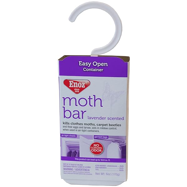 MOTH BAR LAVENDER SCENTED – 6 OZ (PACK OF 6)
