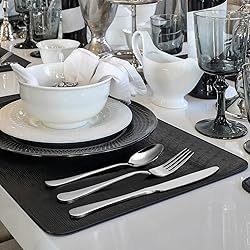 Hiware 24-piece Forks and Spoons Silverware