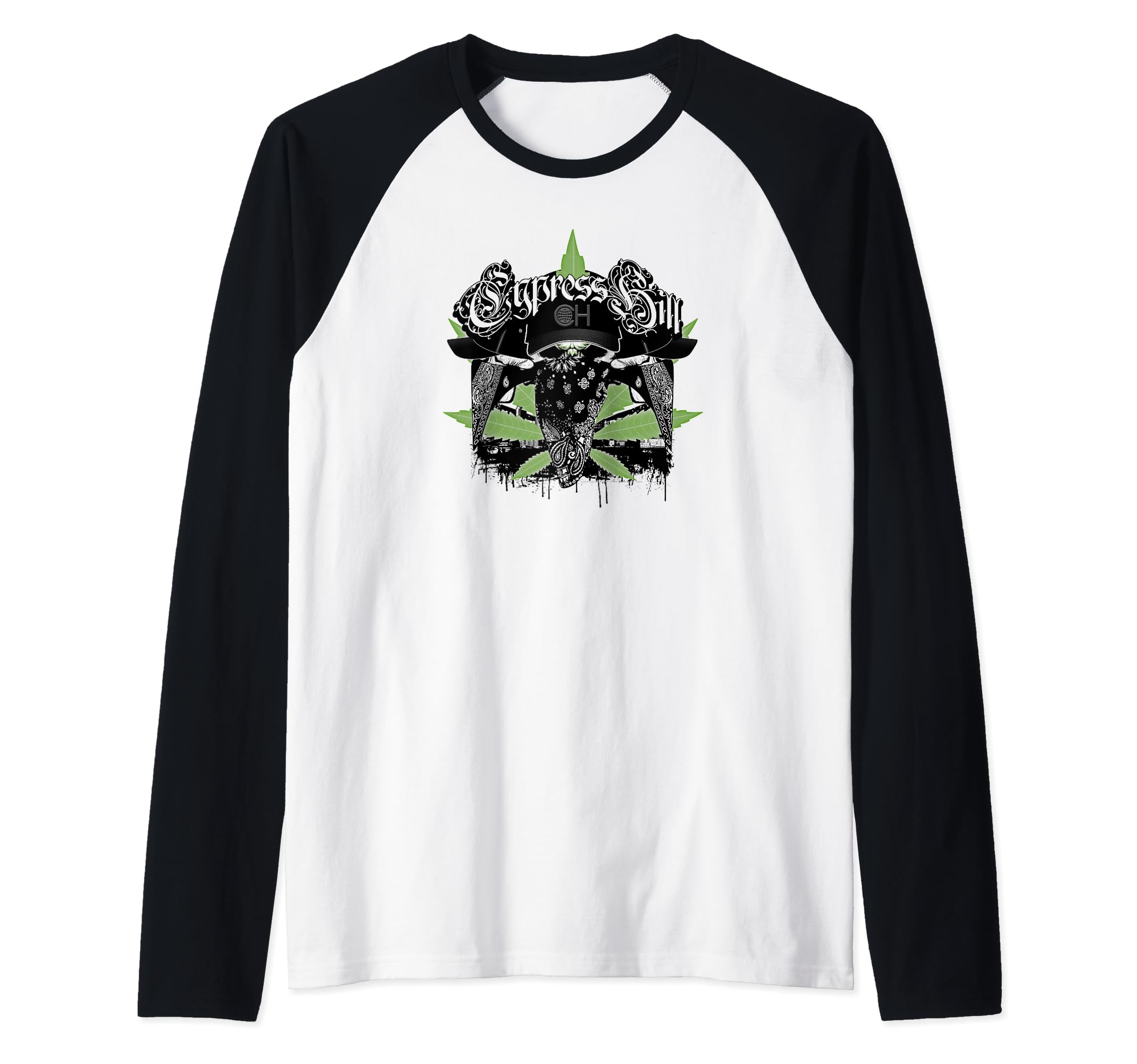 Cypress Hill - Stoned Raiders Raglan Baseball Tee