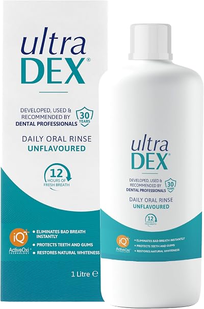 UltraDEX Daily Oral Rinse 1000Ml Ultradex Fresh Breath IQ+ ActiveOxi