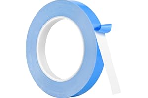 HOAOH Thermal Adhesive Tape 25m x 15mm x 0.2mm High Performance Double Side Thermal Tapes Cooling Pad Apply to Heatsink, LED,