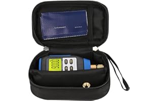 VMV-1 Digital Vacuum Gauge. High Precision Digital Vacuum Gauge Easy Install for Atmospheric Environment 0-50°C