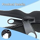 iwiio Zipper Pull Replacement Kit - 8Pcs Metal Zip Pullers for Repair view 4