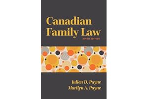 Canadian Family Law, Ninth Edition