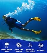 Summshall Neoprene 3mm Wetsuit Socks Thermal Diving Socks Anti-slip Sole view 6