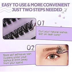 Self Adhesive Eyelashes Press On Lash Clusters