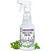 VermExon Peppermint Oil Insect & Pest Control Spray – 16oz Natural Plant-Based Bug Killer for Spiders, Ants, Flies, and Other Insects, Safe for Home & Kitchen Use