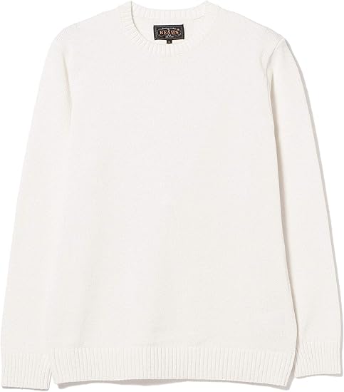 Amazon ビームス Beams ニット セーター Plus 7ゲージ リリヤン クルーネック ニット メンズ セーター 通販