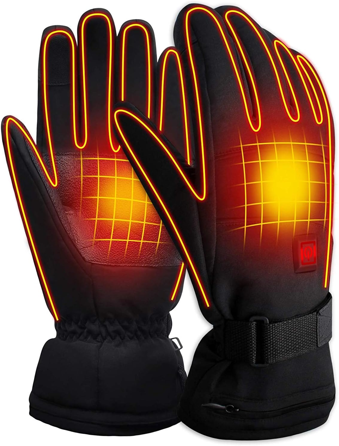 Svpo Winter Gants Chauffants électriques avec Batterie LiION