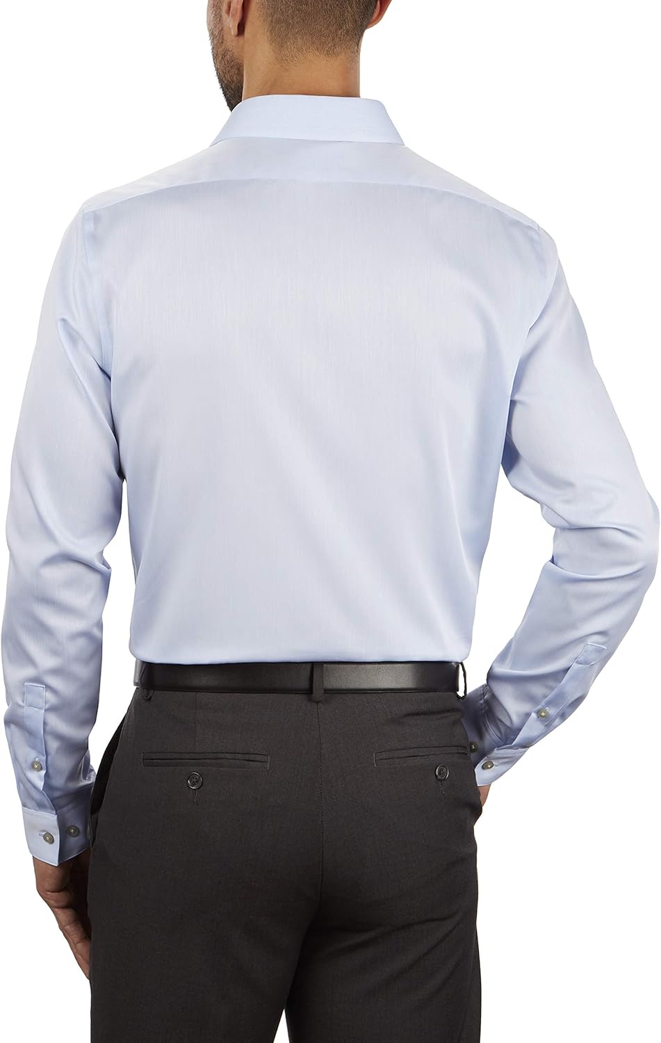 Calvin Klein Men's Dress Shirt Slim Fit Non-Iron Herringbone at  Men’s Clothing store