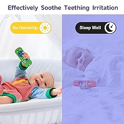 Hooku 2-Pack Silicone Teethers for Babies 0-6