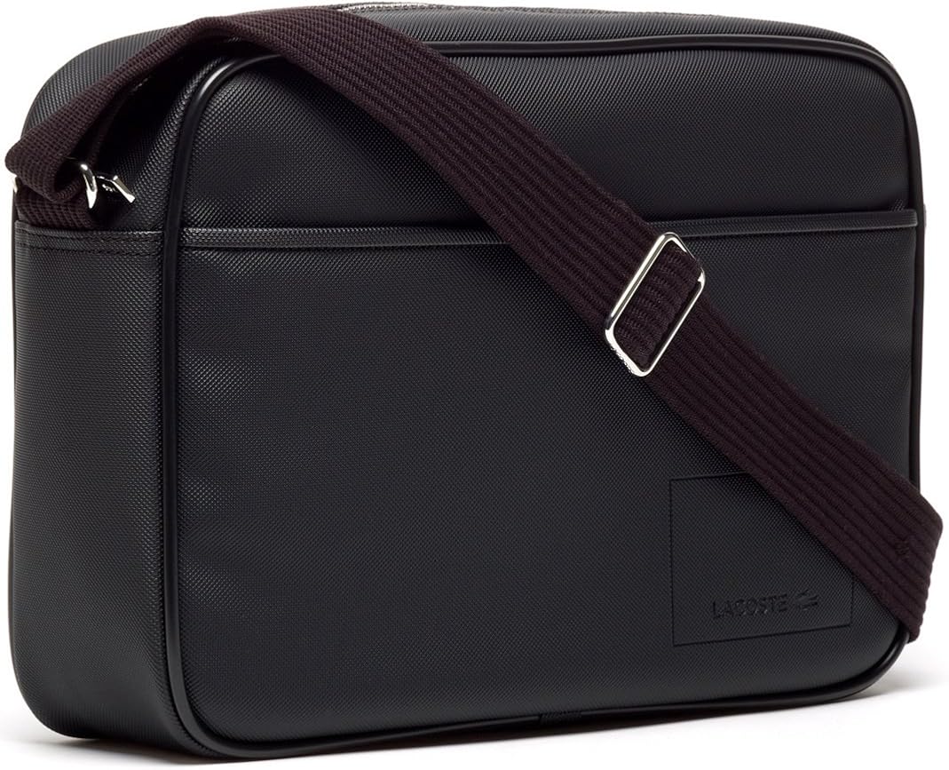 Lacoste Besace Lacoste Airline Bag ref_cem36443black Amazon.fr