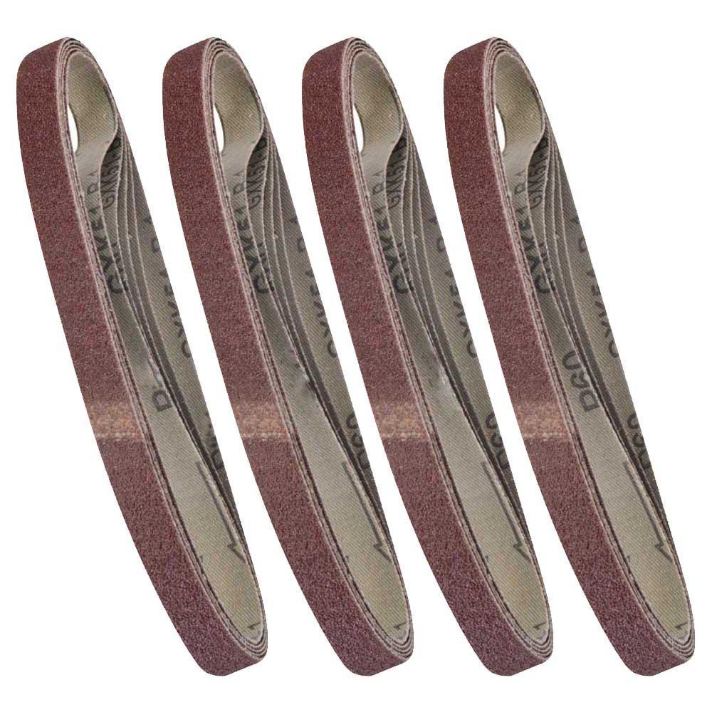EETools® 20 Mixed Grade Sanding Belts to fit for The Black & Decker Powerfile 13mm x 457mm