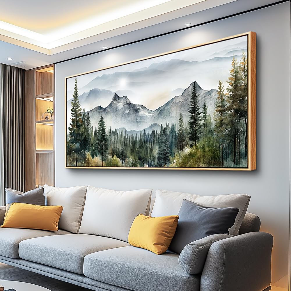 Mua MHARTK66 Wood Framed Wall Art For Living Room Large Wall Decor For ...