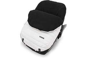 Little Unicorn Infant Car Seat Footmuff – Weather-Resistant Baby Bunting Bag with Magnetic Closure, Non-Slip Backing & Open Harness Design – Universal Fit Winter Cover for Baby Car Seat & Stroller