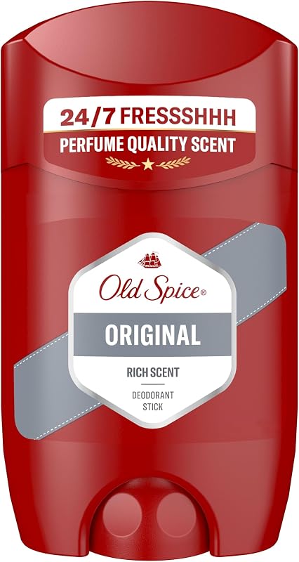 Original Desodorante en Barra para Hombre Sin Aluminio, 4x50ml