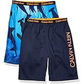 Calvin Klein Kids Boys' Lounge Pajama Shorts 2-Pack