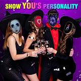 MEGOO LED Mask with App Bluetooth Programmable 45 Modes 70 Images Halloween view 7