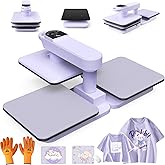 Whubefy Heat Press 15x15, Dual Auto Heat Press Machine with Double Station | Dual Platen, Auto Press & Release, 7-Level Auto