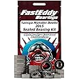 FastEddy Bearings Compatible with Tamiya Monster Beetle 2015 Sealed Bearing Kit