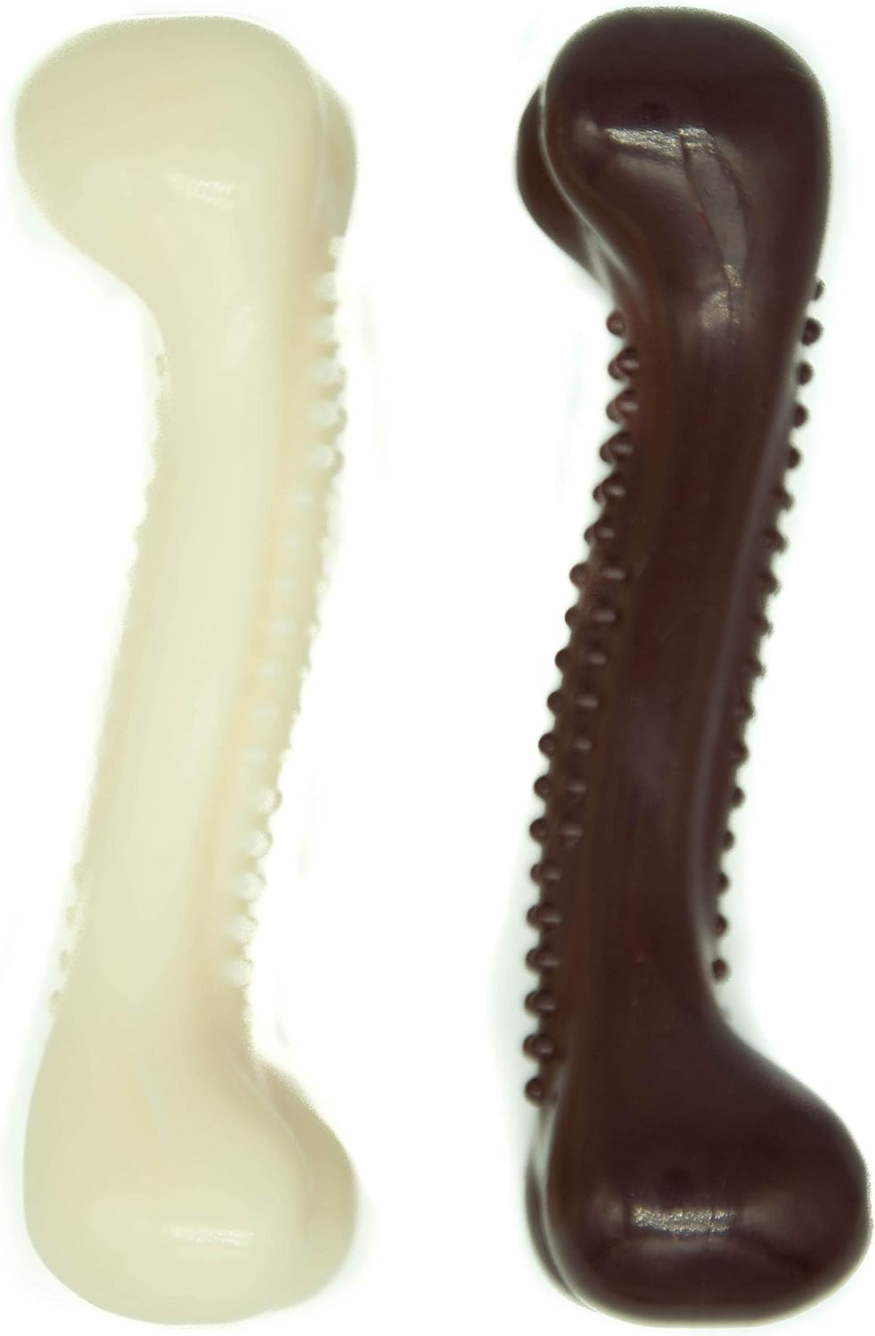 Pet Touch 2x Tough Dog Chew Toy Treats, NYLON Bone Shape, Hard Chews, Teeth Cleaning - Image 3