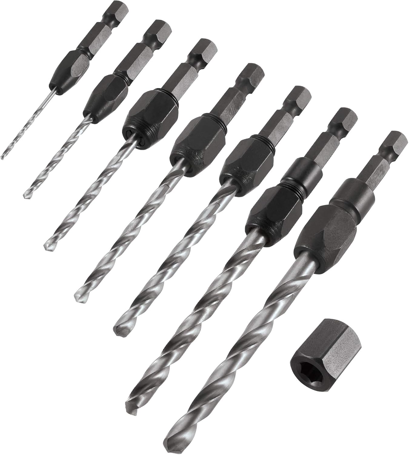 Trend Snappy HSS Imperial Drill Bit Set 7 Piece Set Amazon.co.uk DIY & Tools