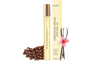 HoogaLife Pheromones Perfumes for Women, Inspired by Black 0/pium by Y.S/L, Sweet Gourmand Perfume, with Coffee, Vanilla, Amber, White Florals, To Attract Men, 0.34fl. oz. Travel Perfume (HG. 91)
