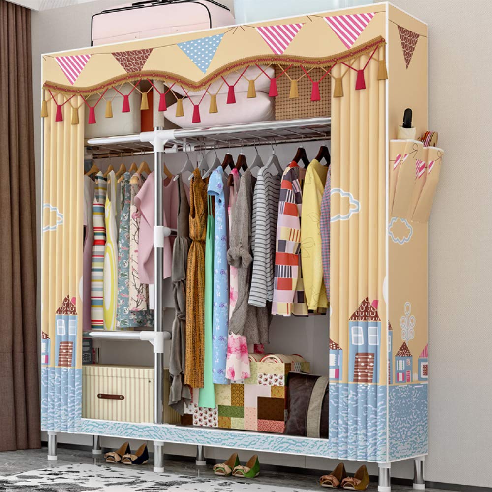 Amazon Com Hwjx Portable Storage Organizer Wardrobe Closet Shoe