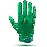 Repsters RPG1 Football Gloves - Men’s Elite Trendy Wide Receiver Gloves – Extra Sticky Grip Football Gloves for Game Day, Training, High School and College - Adult and Youth Sizes