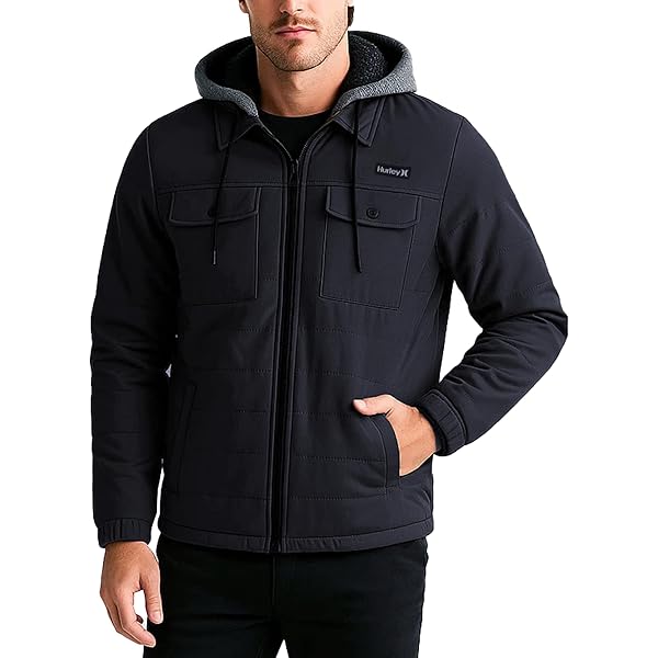 Hurley for Ron Herman ナイロンジャケットブラックXS カウレザー スポーツ ジャケット｜Ron Herman(ロンハーマン)｜Ron Herman