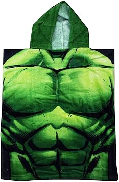 hulk hooded towel