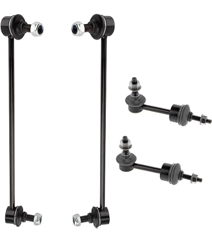 AM Autoparts Front Suspension Kit – Lower Ball Joints & Sway Bar End Links For Hyundai Santa Fe & Kia Sorento 2007–2013 – 4pc Set