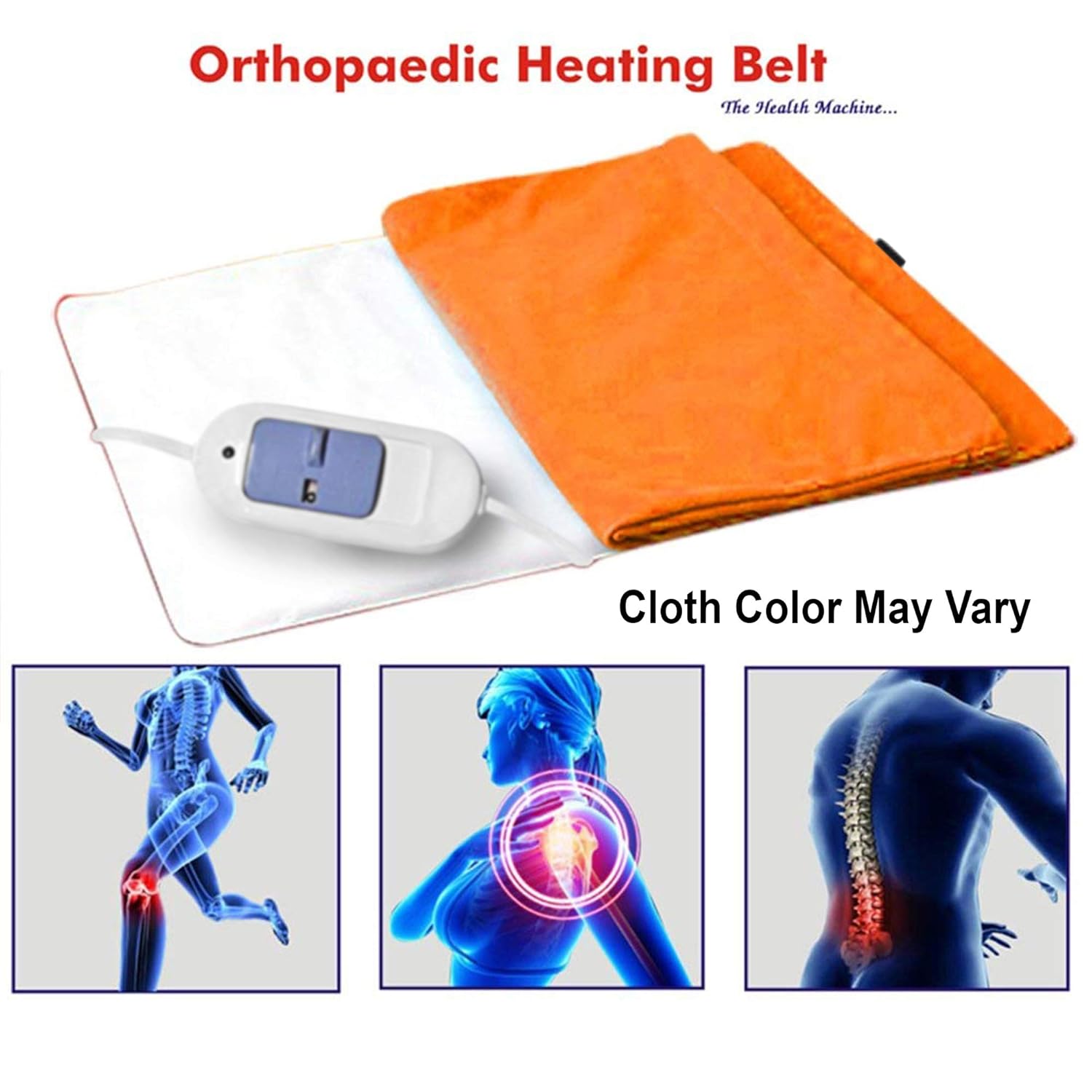 ELOVE Orthopaedic Electric Waist Heating Belt for Pain Relief for Back