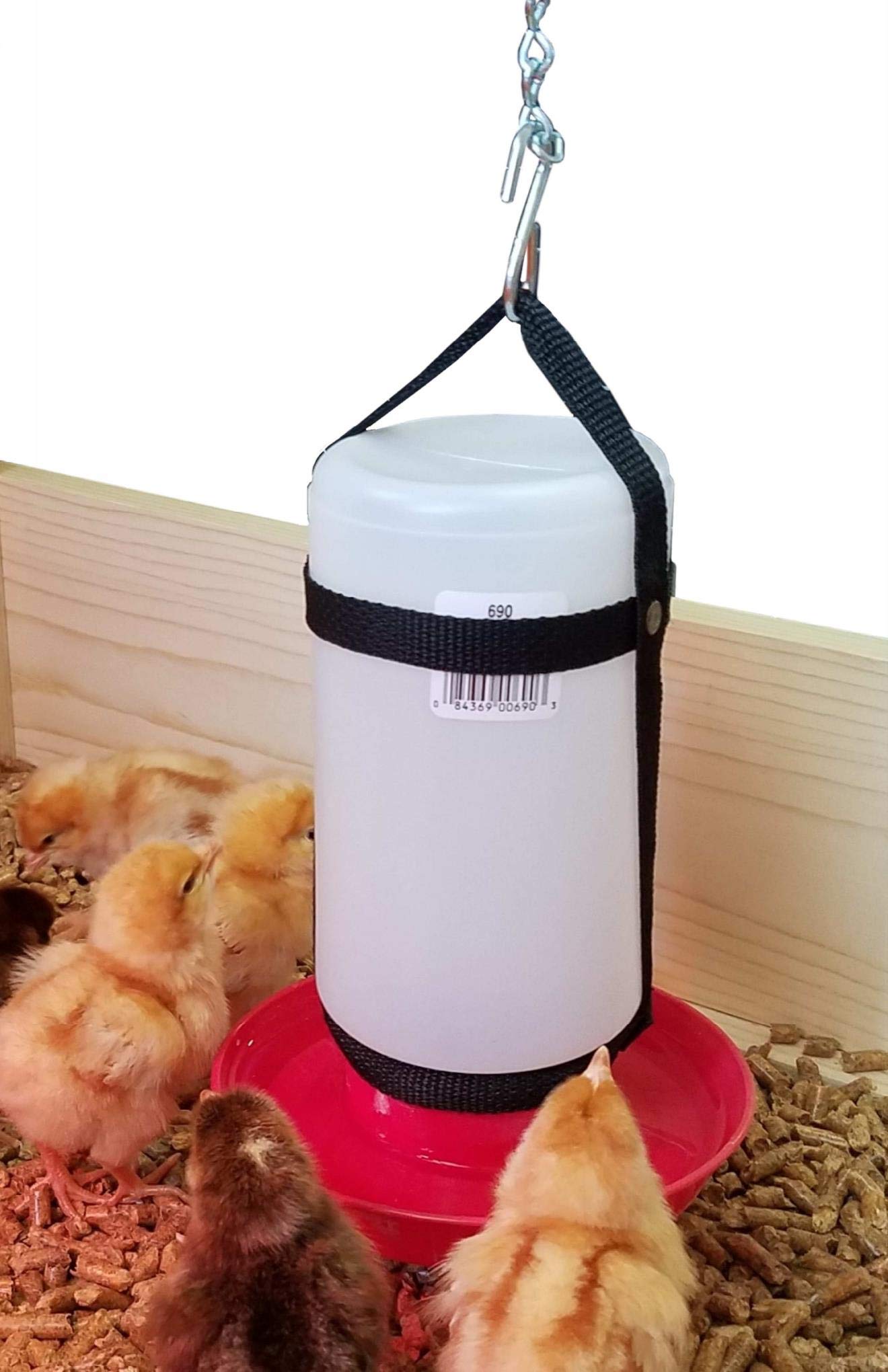 Your Happy Chicks - 2 Pack - 1 Qt. Hanging Harness (Plastic Only)