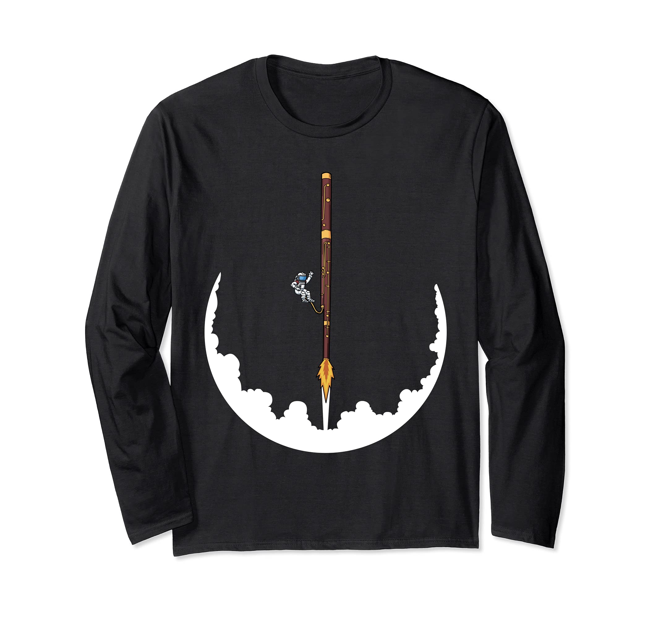 Bassoon Music Men Big Band Jazz Music Women Bassoon Long Sleeve T-Shirt