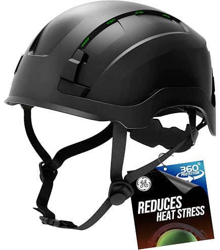 thumbnail image 2 of KASK SUPERPLASMA HD Safety Helmet - ANSI Z89.1 Certified, Type 1 Class C, Black (210) 2 of 9