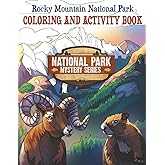 Rocky Mountain National Park Coloring & Activity Book (National Park Mystery Series)