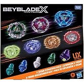 BEY BLADE X X-Treme Expansion Pack, 3 Blades, 4 Ratchets, 5 Bits, Battling Tops Game Toys, Ages 8+