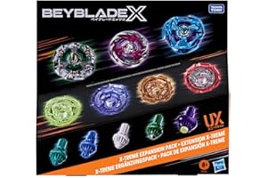 Beyblade X X-treme Expansion Pack | Includes 3 Blades, 4 Ratchets, 5 Bits | Battling Tops Game Toys, Ages 8+