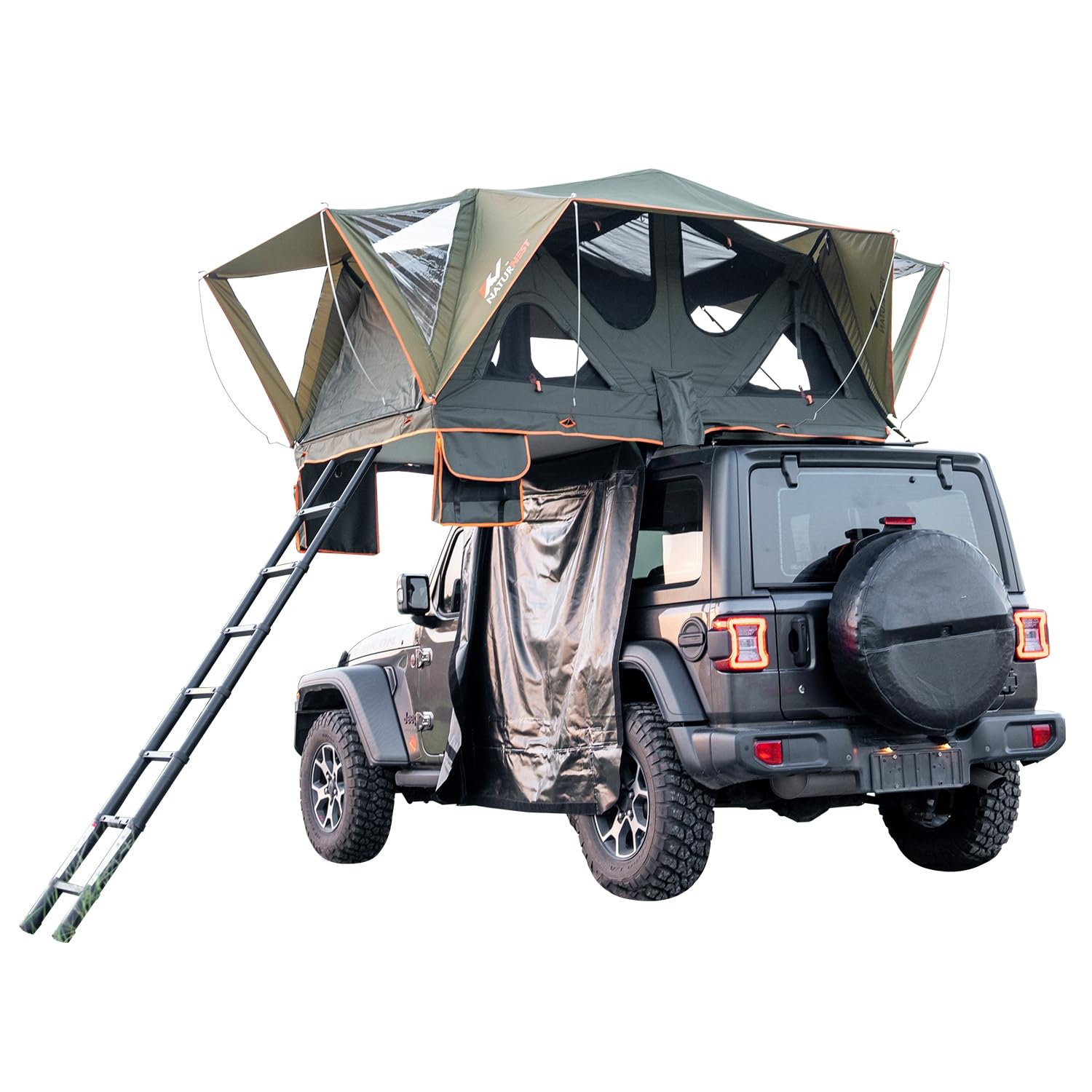 Mua Roof Top Tent Camping, Aluminium Triangle Shell Camping SUV Car ...