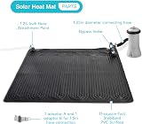 Intex Pool EcoFriendly Solar Heating Mat 32mm Hose Attachments Above Ground view 3